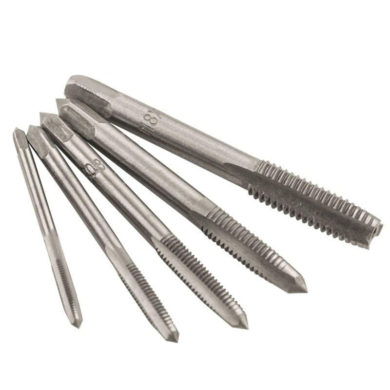 Nhấn vào khoan 5pcs/công cụ luồng giải quyết mà không có T xử lý m3tom8 3 mmto8mm vít vít vít vít