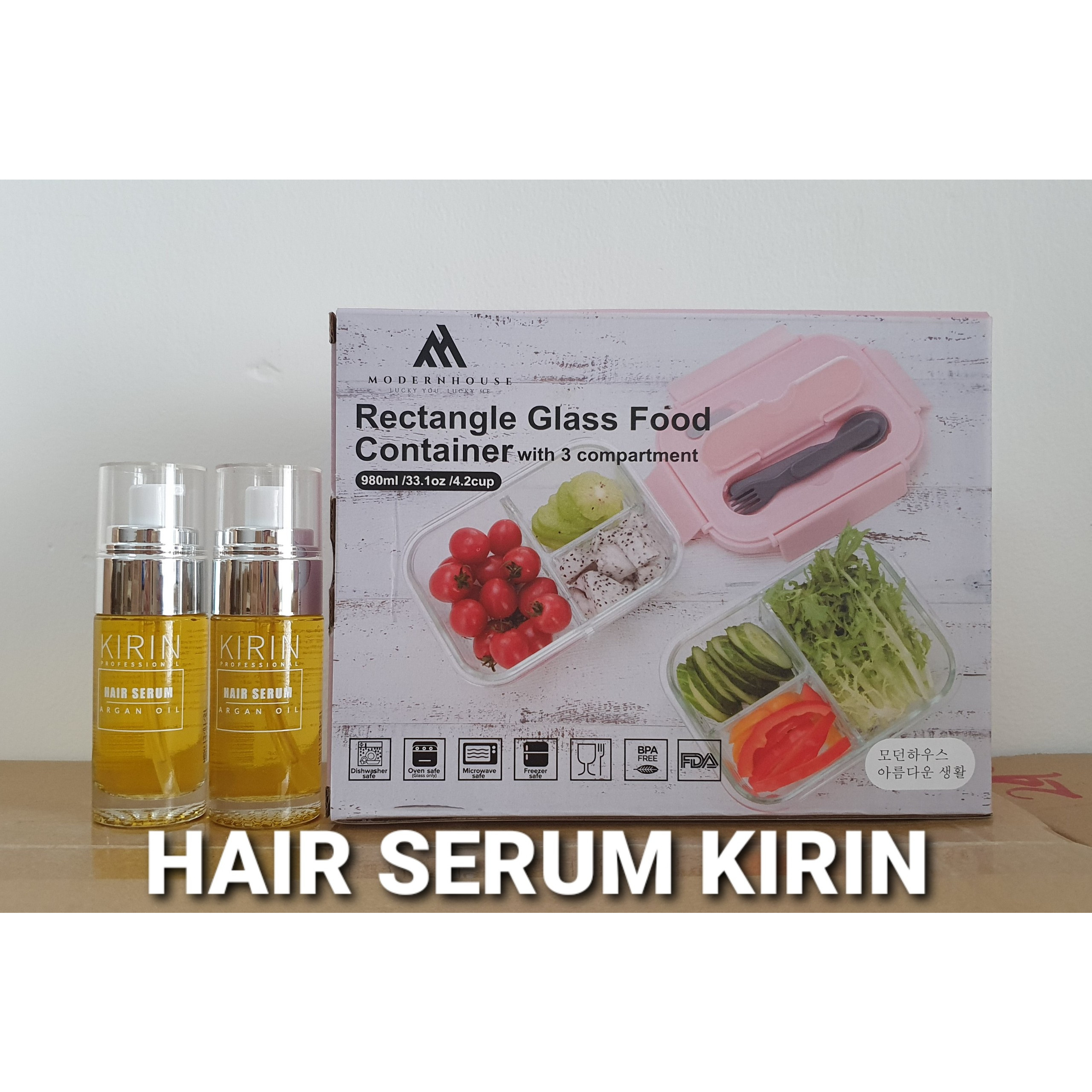 COMBO 2 HAIR SERUM KIRIN 50ML (TẶNG 1 HỘP THỦY TINH CAO CẤP)