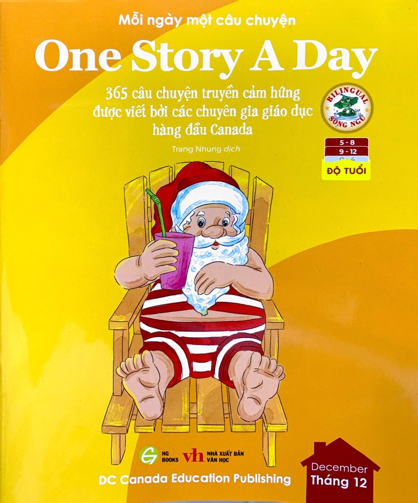 Sách - Sách Mỗi Ngày Một Câu Chuyện - One Story A Day - 365 Câu Chuyện Truyền Cảm Hứng Giáo Dục Hàng Đầu Canada (Trọn Bộ)