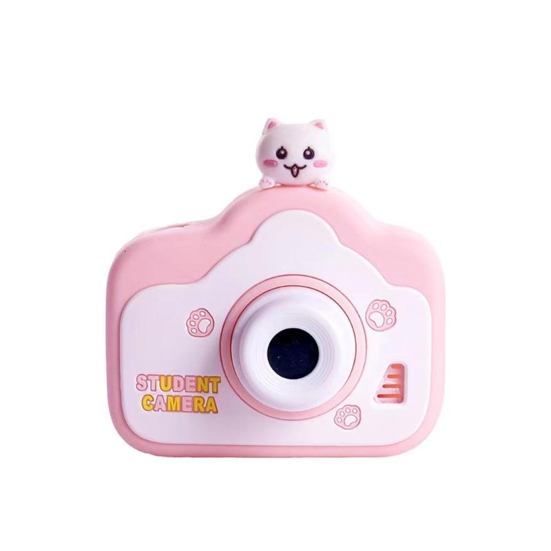 Trẻ em MINI Đồ chơi máy ảnh kỹ thuật số dễ thương 2.0 inch màn hình 1080p Máy quay video video A0NB Màu sắc: PK