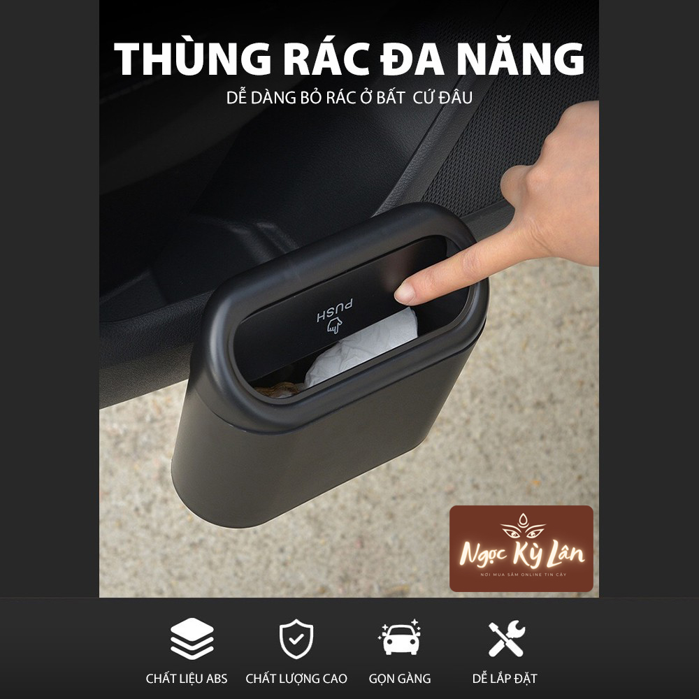 Thùng Rác Mini Để Trên Xe Ô Tô, Văn Phòng