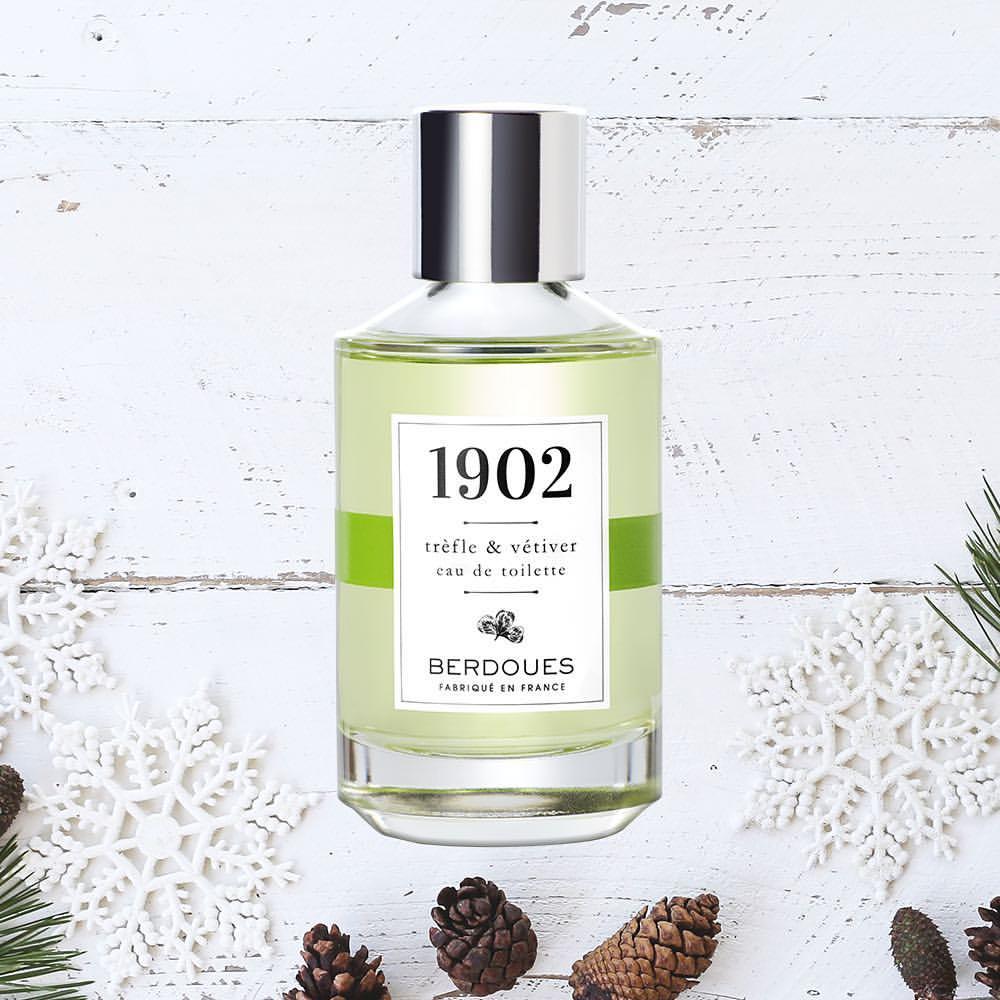 Nước Hoa Berdoues 1902 Trefle &amp; Vetiver Eau De Toilette 100ml + Tặng Kèm 1 Băng Đô Tai Mèo Xinh xắn ( Màu Ngẫu Nhiên)