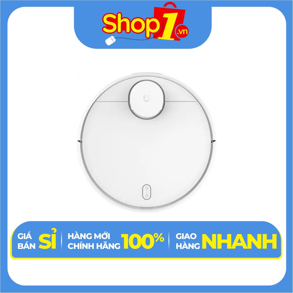 Robot hút bụi lau nhà thông minh Xiaomi Mi Robot Vacuum-Mop P SKV4110GL màu trắng - Hàng Chính Hãng