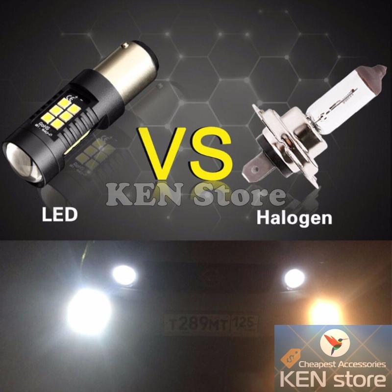 Bóng LED 1156 BA15S BAU15S P21W PY21W làm đèn xi nhan, đèn demi, đèn lùi ô tô xe máy 21smd 3030