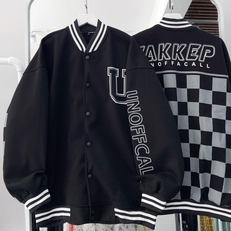áo bomber caro ullzang unisex ảnh thật (nam nữ mặc đều được)