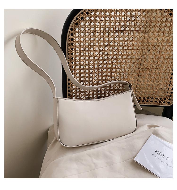 Đơn Giản Chắc Chắn Nhỏ Da Pu Đeo Vai Cho Nữ 2021 Nữ Túi Xách Nữ Túi Shopper Tote Nữ Của Du Lịch tất Cao Cổ Mới