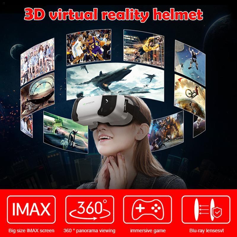 3D Kính Thực Tế Ảo VR Tai Nghe Thông Minh Kính Dành Cho Android IOS Thông Minh Điện Thoại Google Cardboard Ống Nhòm Trò Chơi Điện Tử