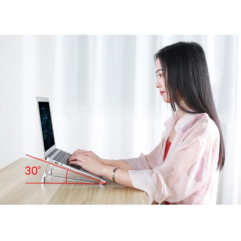 P5 Giá đỡ macbook laptop từ nhôm kê 2 in 1 kê tản nhiệt kiêm đế dựng cho macbook ipad surface chính hãng