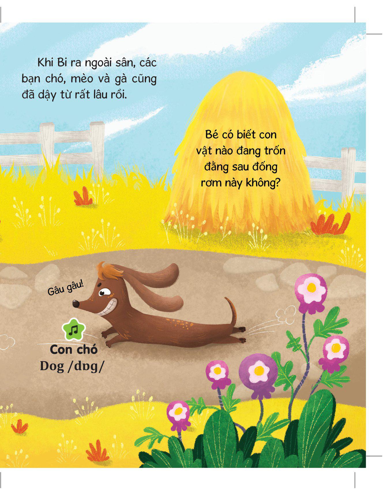 Sách Âm Thanh - Âm Thanh Của Các Loài Vật