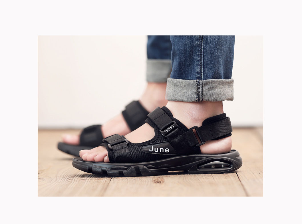 Giày sandal/ dép quai hậu thời trang nam đế mềm nhẹ thoáng khí êm phiên bản Hàn Quốc mã 58019-S, mã 58432, mã 58020