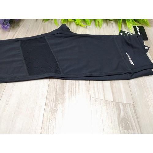 Quần tập legging dài nữ cạp cao DQGY S8106-2D Kowil tập gym, yoga màu đen