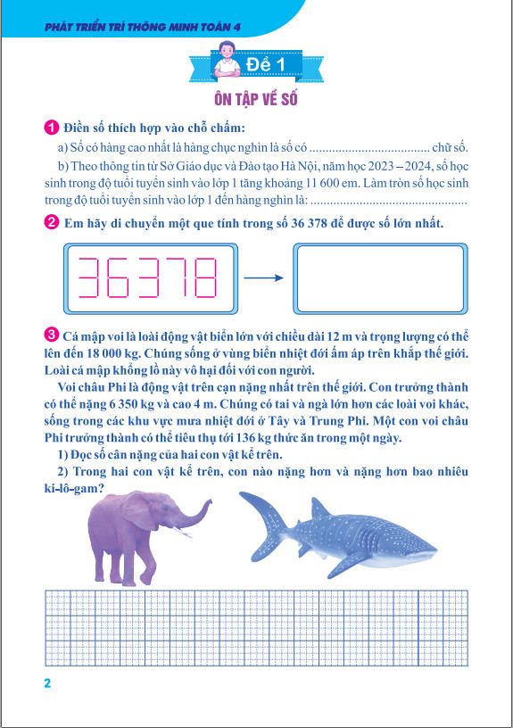 Sách - Phát Triển Trí Thông Minh Toán 4 - Biên soạn theo chương trình GDPT mới - ndbooks