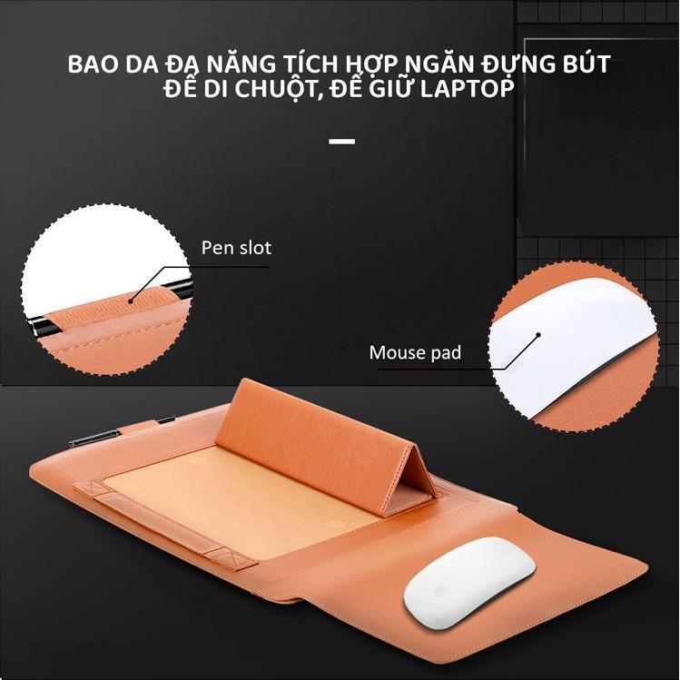 Bao da Laptop Sleeve đa năng - Home and Garden