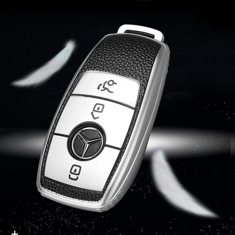Ốp bảo vệ chìa khóa dành cho xe Mercedes-Benz GLC-Class, E-Class, C-Class 2020-2021 TPU cao cấp