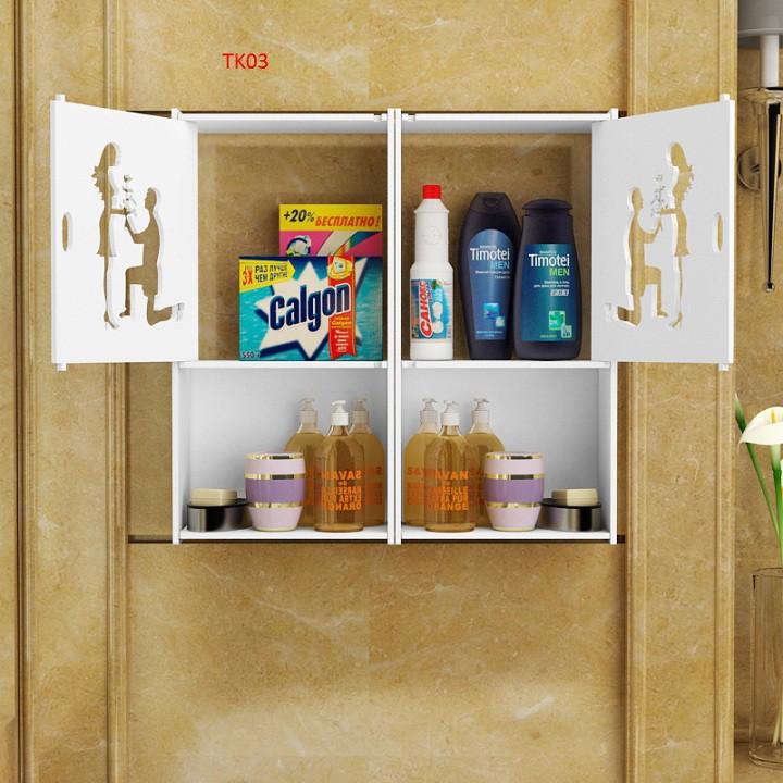 Tủ kệ nhà tắm_ Kệ treo nhà tắm