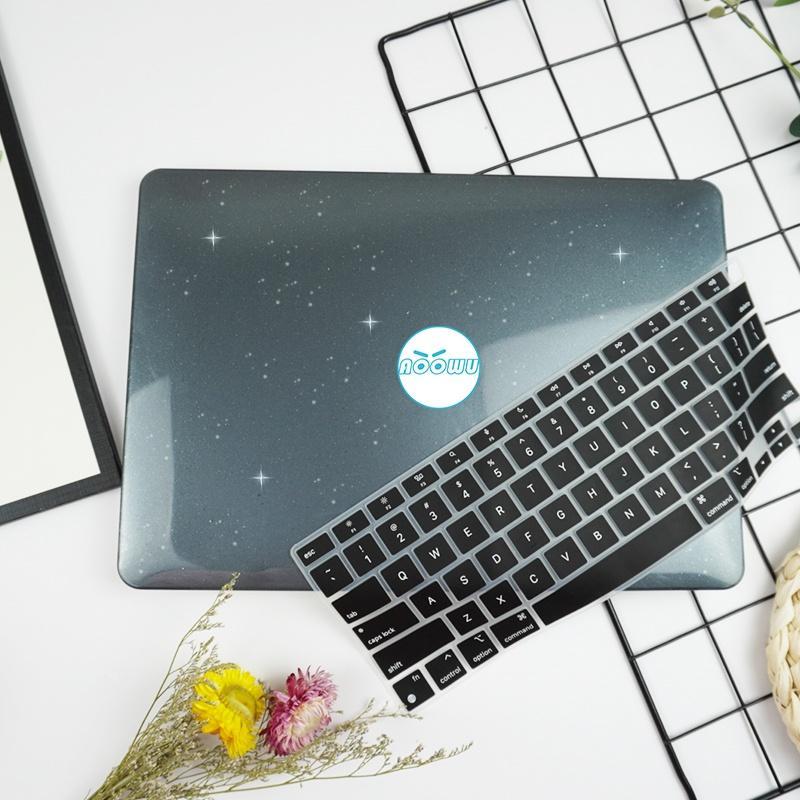 Ốp Điện Thoại Lấp Lánh Kèm Bàn Phím Cho MacBook Air 13 inch M1 2020 A2337 A2179 Pro 13 inch A2338 A2251 A2289 Touch Bar Air 13 2019 2018 A1932