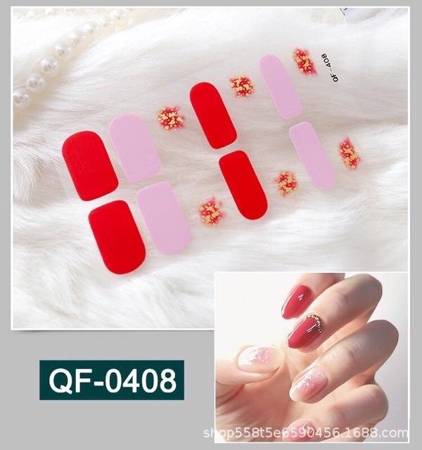 Set dán móng tay nails dán nghệ thuật nhiều màu - có ngay bộ móng đẹp trong 5 phút (Nail wraps / Nail stickers)