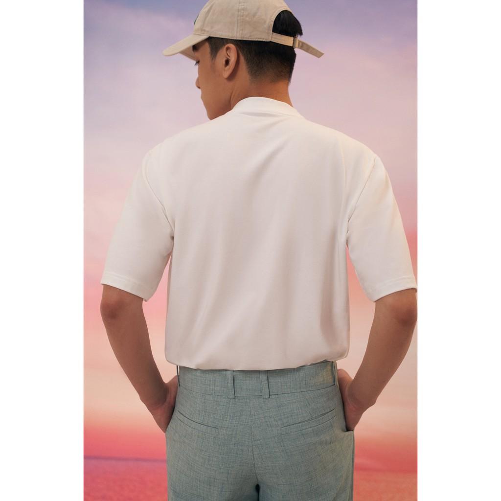Áo Thun WHITE TURTLENECK TEE VANBYVN
