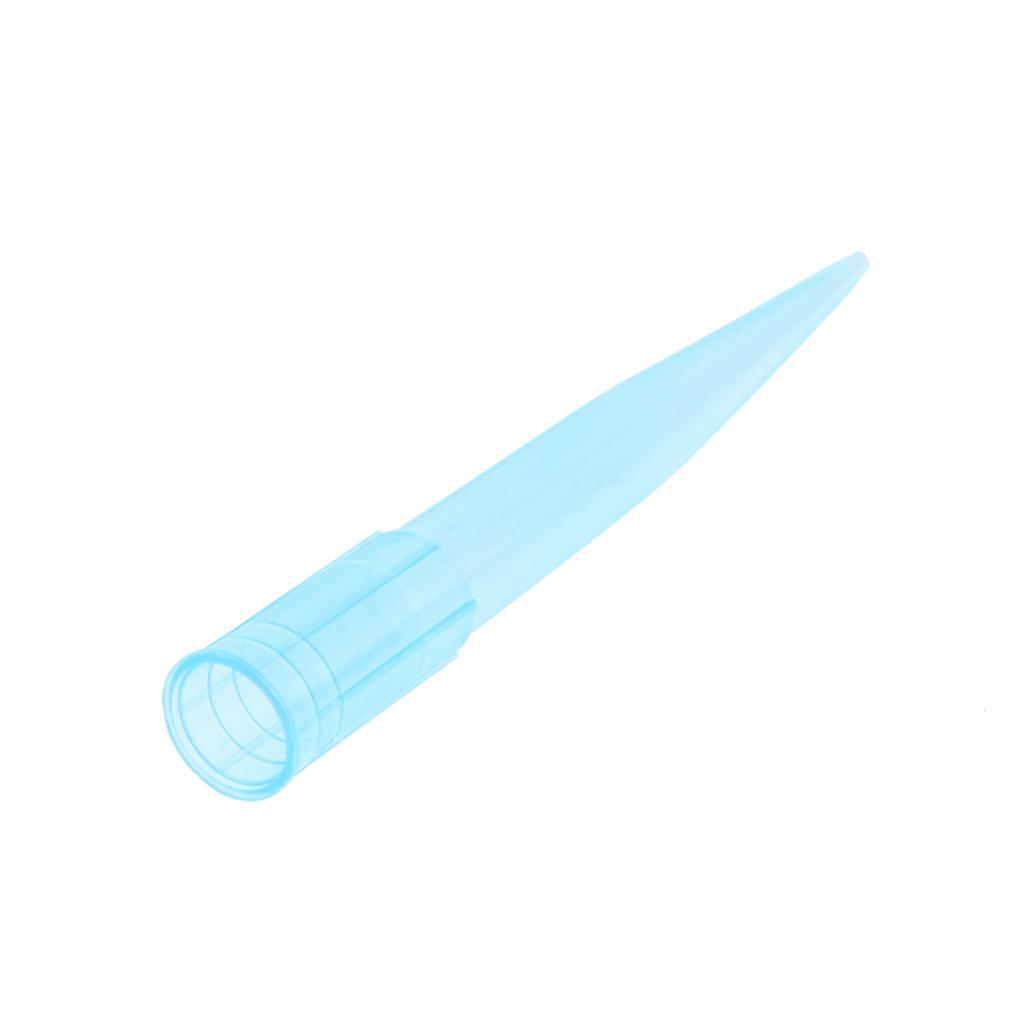 1000Pieces 1ml Lab Liquid Pipette Tips For DragonMed PP Material