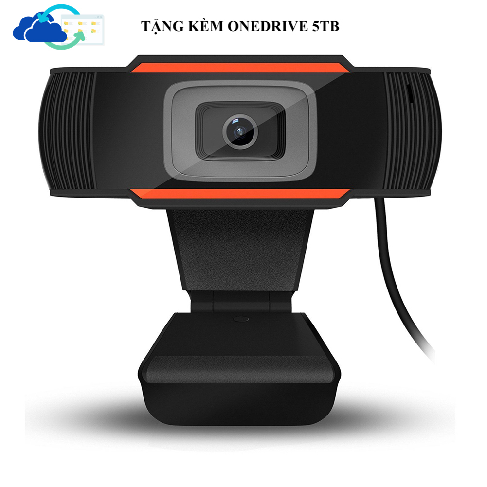 Webcam máy tính có míc 1080P - webcam lấy nét tự động tích hợp Micro giảm tiếng ồn - Thích hợp cho việc livestream ,học tập, giảng bài...