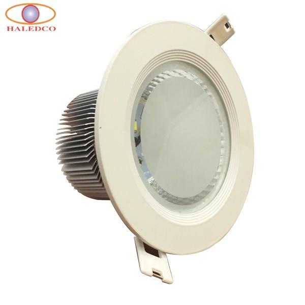 Đèn LED âm trần 7W HALEDCO trắng, trắng ấm tốt nhất
