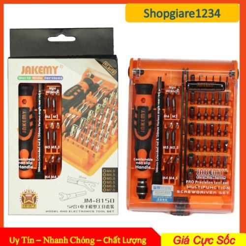 Bộ Tua Vít Đa Năng 54 chi tiết Jakemy JM-8150 (Cam) - Hàng Chính Hãng - Nguyên Seal