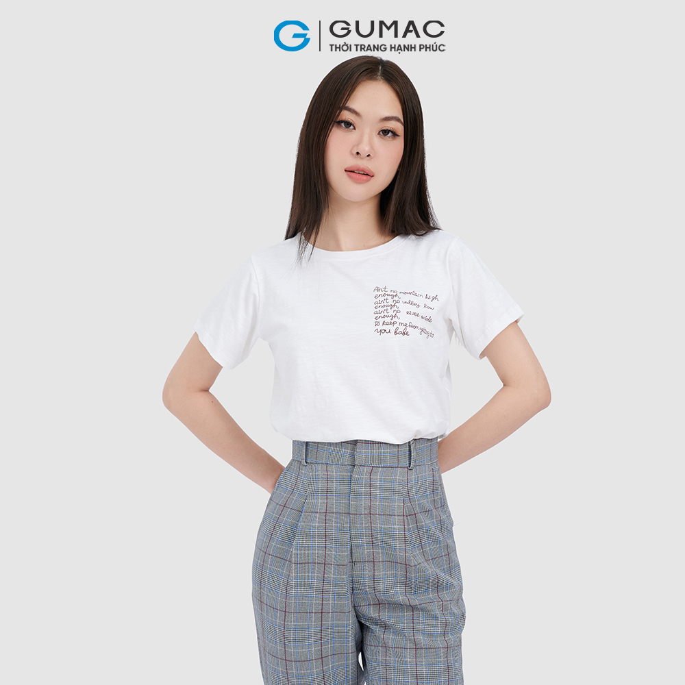 Quần Baggy GUMAC QC10069 họa tiết Caro