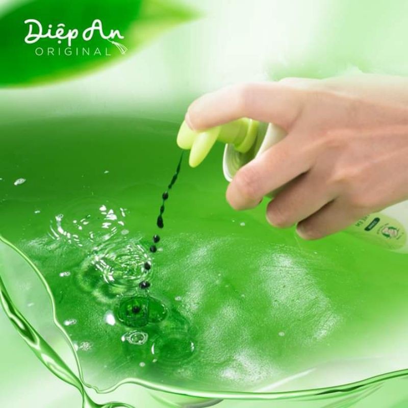 Nước tắm thảo dược Diệp An Nhi - DK Pharma - Chai 220ml