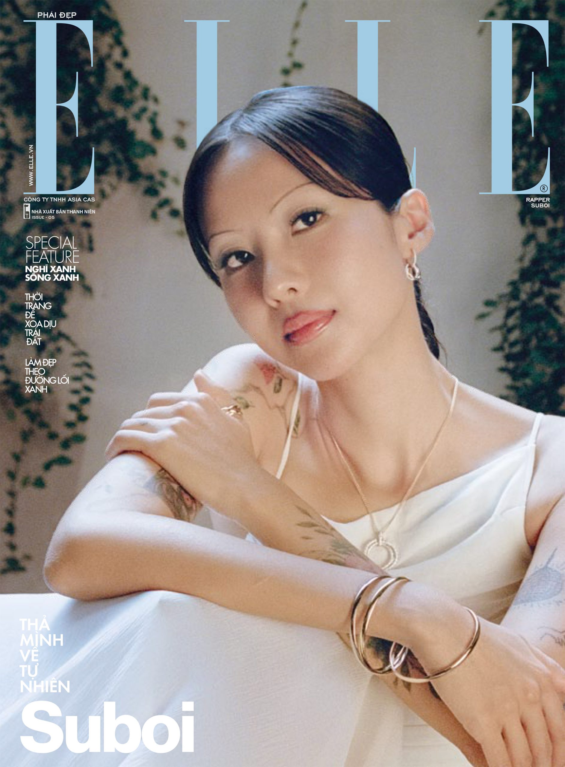 TẠP CHÍ PHÁI ĐẸP ELLE THÁNG 5/2024 – bìa Suboi