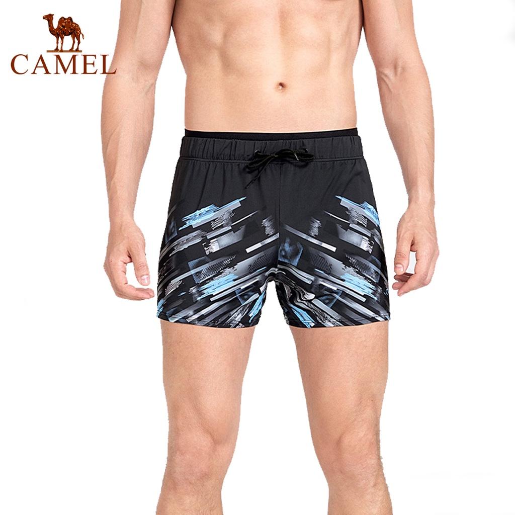 Quần short boxer CAMEL co giãn dùng đi bơi siêu nhẹ dành cho nam