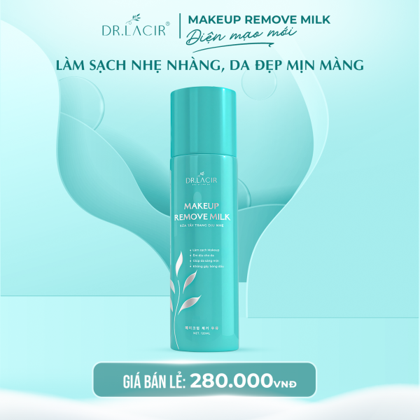 MAKEUP REMOVE MILK – SỮA TẨY TRANG DỊU NHẸ