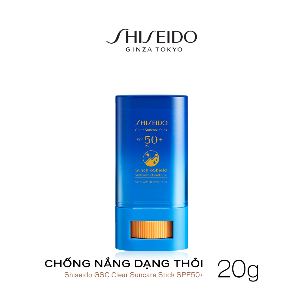 Chống nắng dạng thỏi Shiseido GSC Clear Suncare Stick SPF50+ 20G