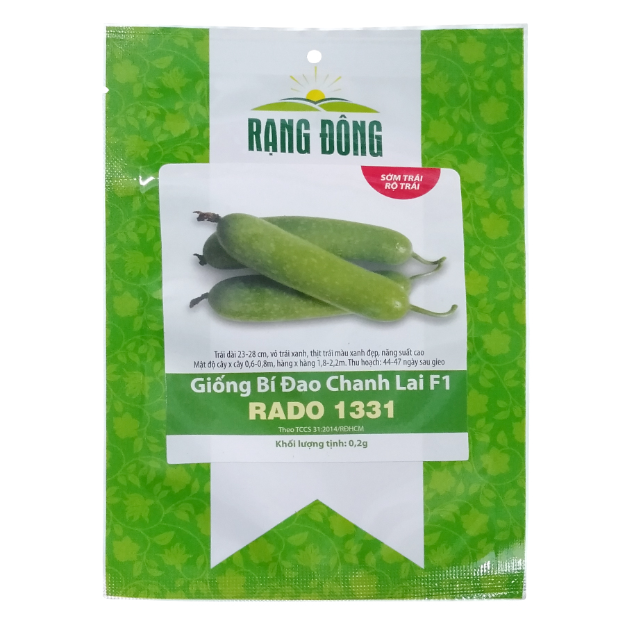 Hạt Giống Bí Đao Chanh - Benincasa hispida (0.2g)