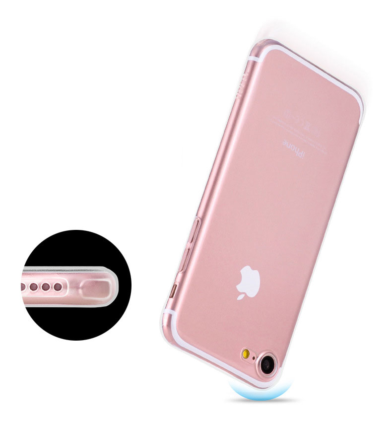 Ốp lưng iPhone Hoco dẻo trong suốt (iphone 5, 6/6Plus, 7/7Plus, 8/8Plus, X/Xs, XS Max, XR) - Hàng Chính Hãng