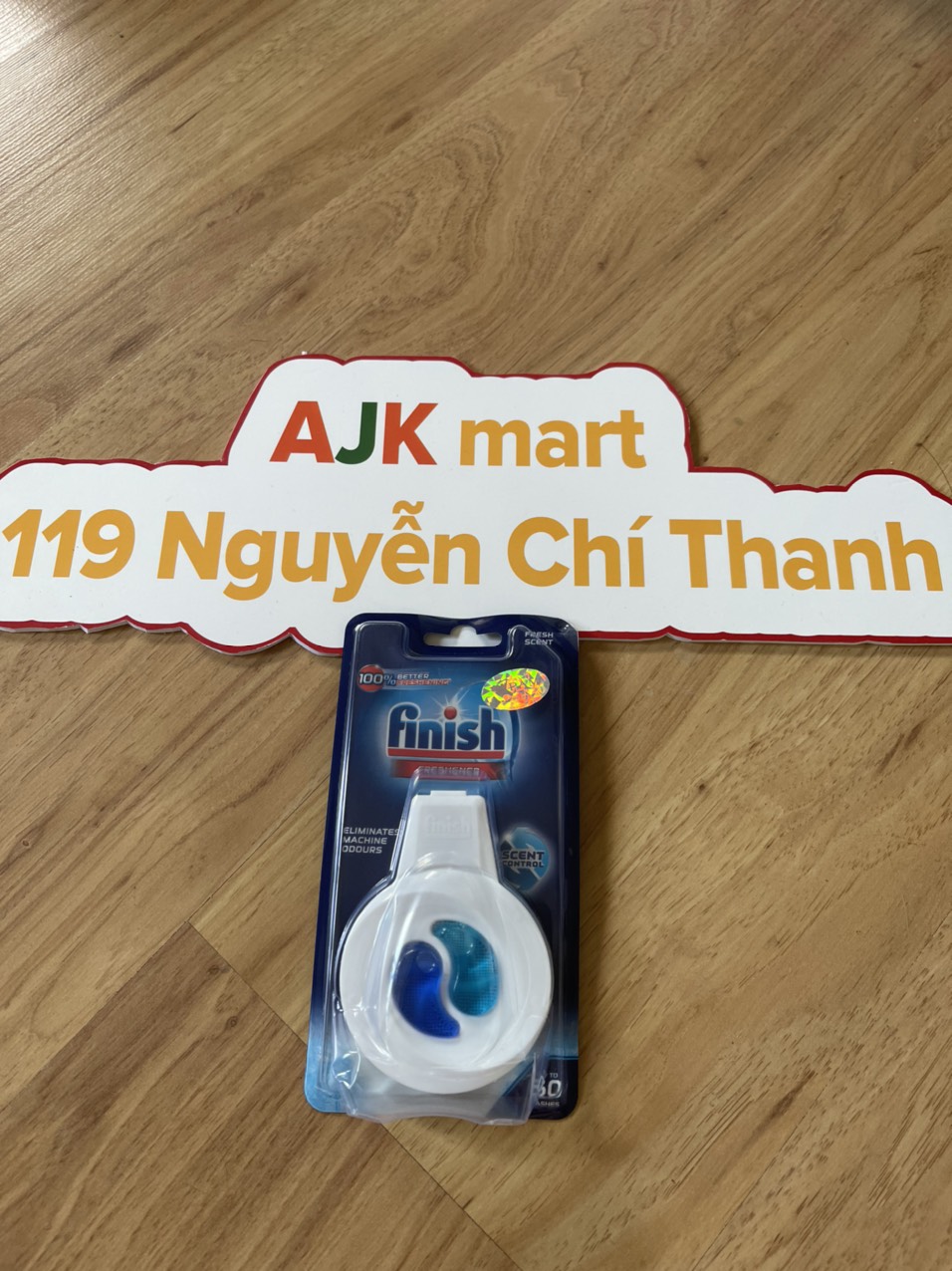 Tinh dầu cheo Finish khử mùi, tạo hương thơm cho máy rửa bát chén – Nhập khẩu tại Đức