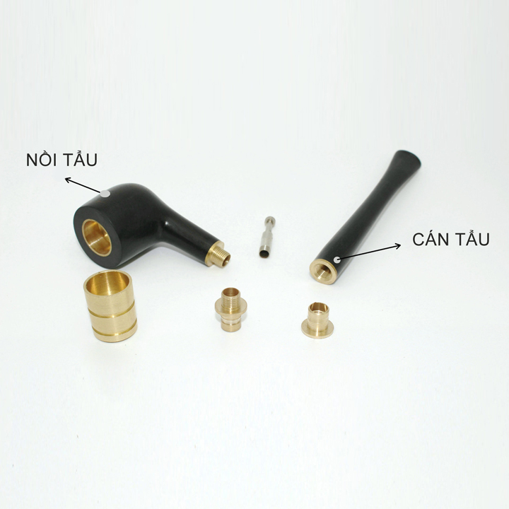 Tẩu thuốc gỗ đàn hương 2 in 1 Z-D6