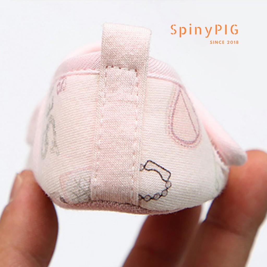 Giày tập đi cho bé 0-18 tháng tuổi chống trơn trượt chất liệu cotton hàng siêu xinh