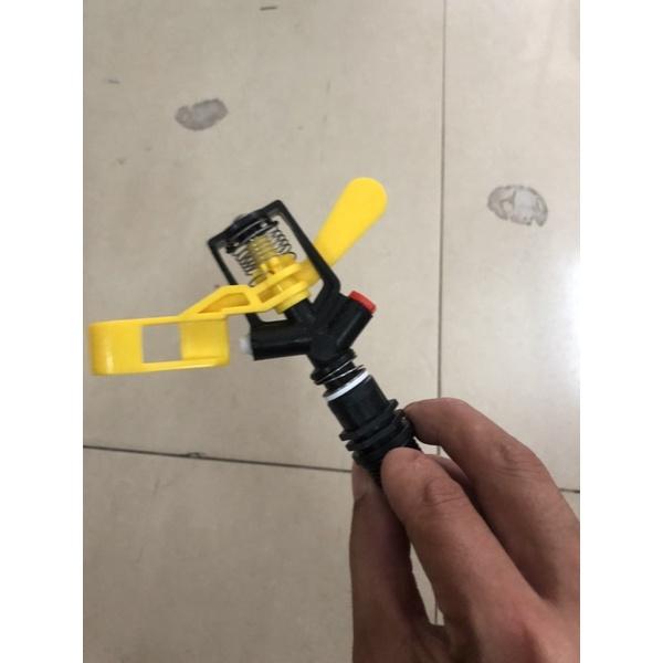 Vòi tưới văng phun mưa tưới vườn, tưới rau, tưới mái văng xa 10m