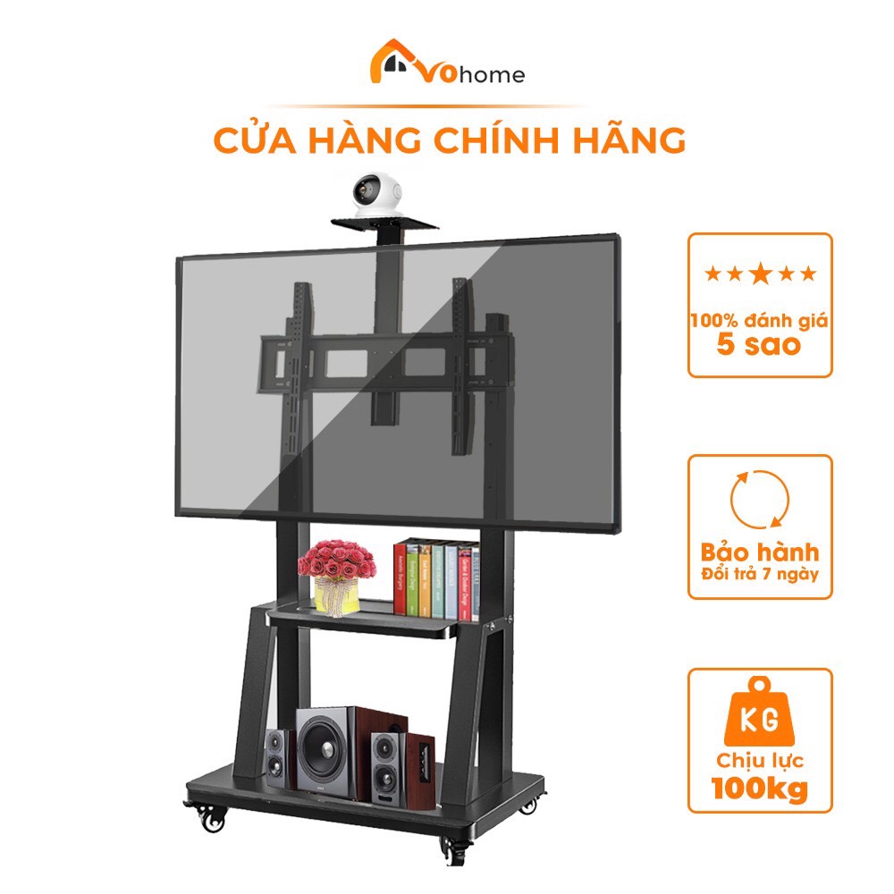 Giá đỡ TV kệ để TV di động có bánh xe lắp TV 32-65 inch