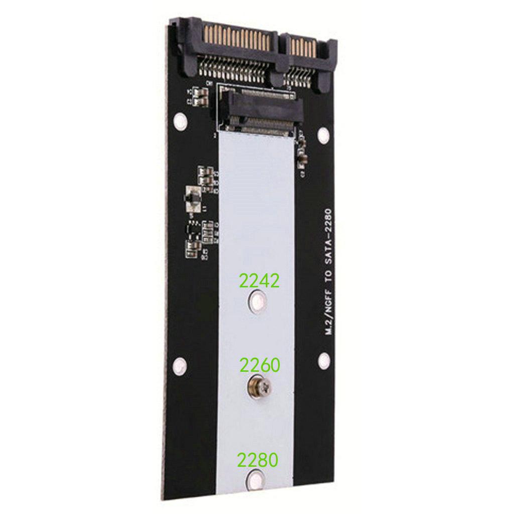 M.2  to  III Aluminium 2.5'' SSD Enclosure for 2242 2260 2280mm SSD
