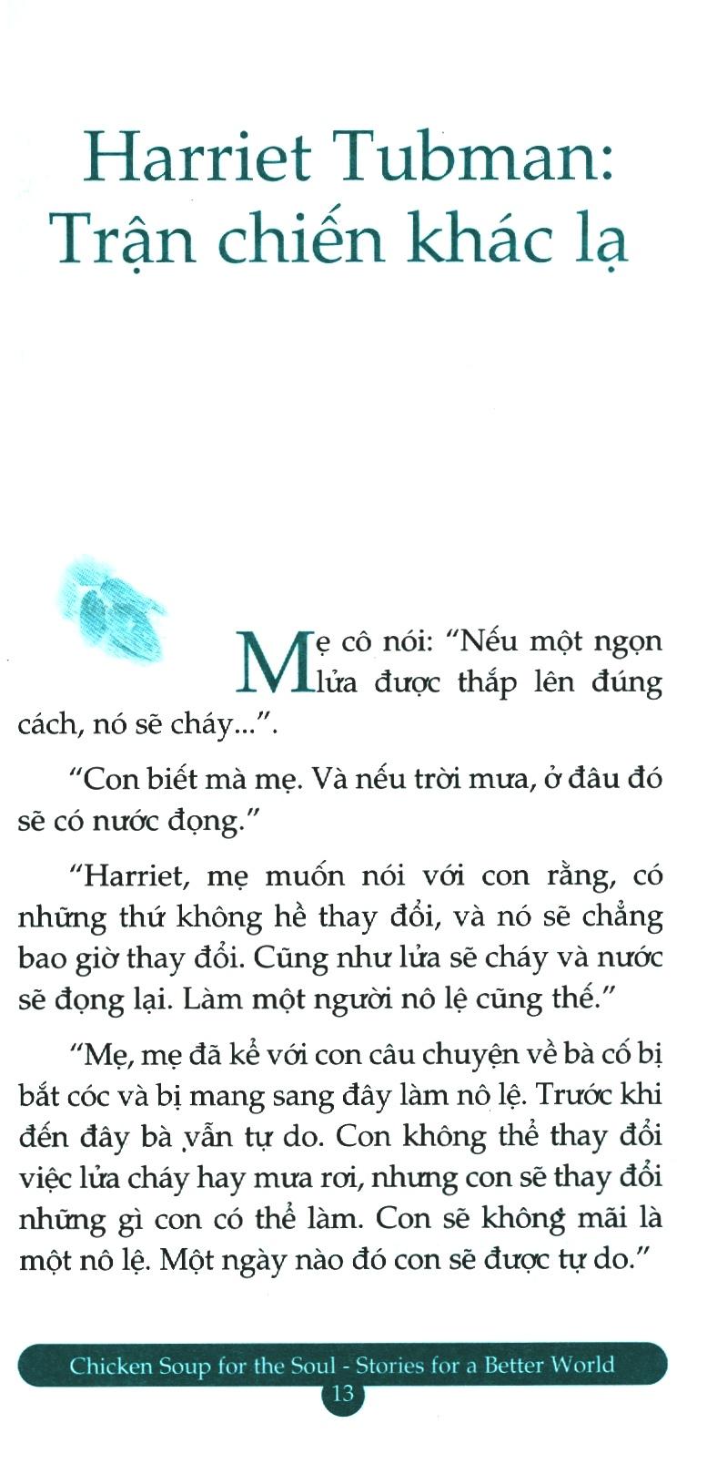 Chicken Soup For The Soul Stories For A Better World 19 - Tin Vào Ngày Mai