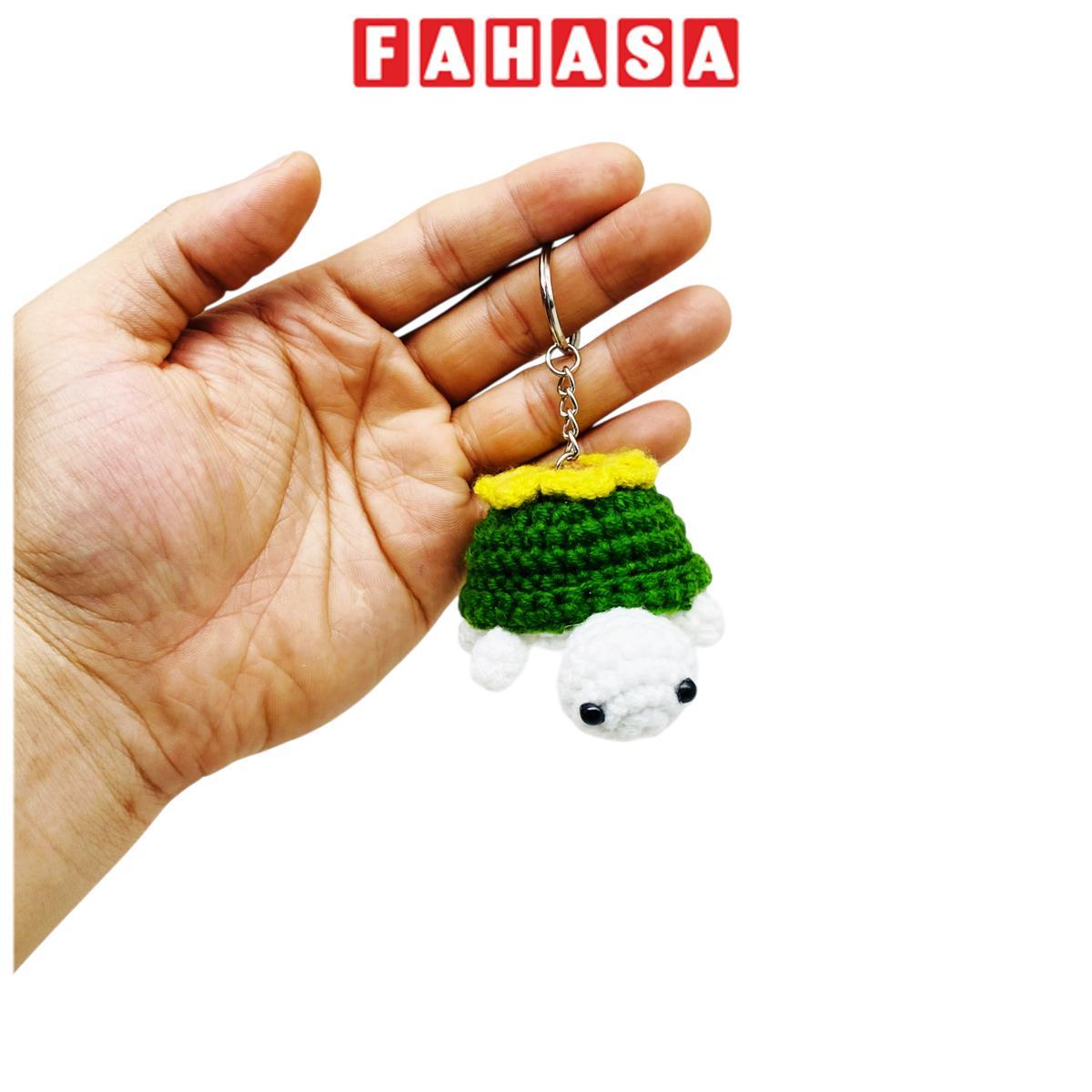 Móc Khoá Len Thủ Công Hình Rùa - Mẫu 4