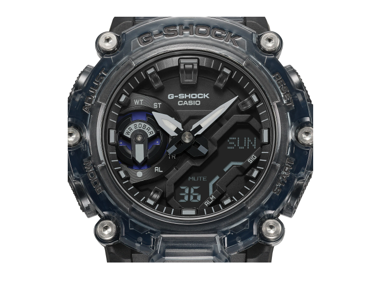 Đồng Hồ Casio Nam G-Shock Dây Nhựa GA-2200SKL-8ADR