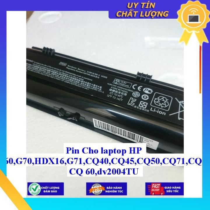 Pin Cho laptop HP DV4 DV5 DV6 G50 G60 G70 HDX16 G71 CQ40 CQ45 CQ50 CQ71 CQ51 CQ61 CQ41 CQ70 CQ 60 DV2004TU - Hàng Nhập Khẩu MIBAT506