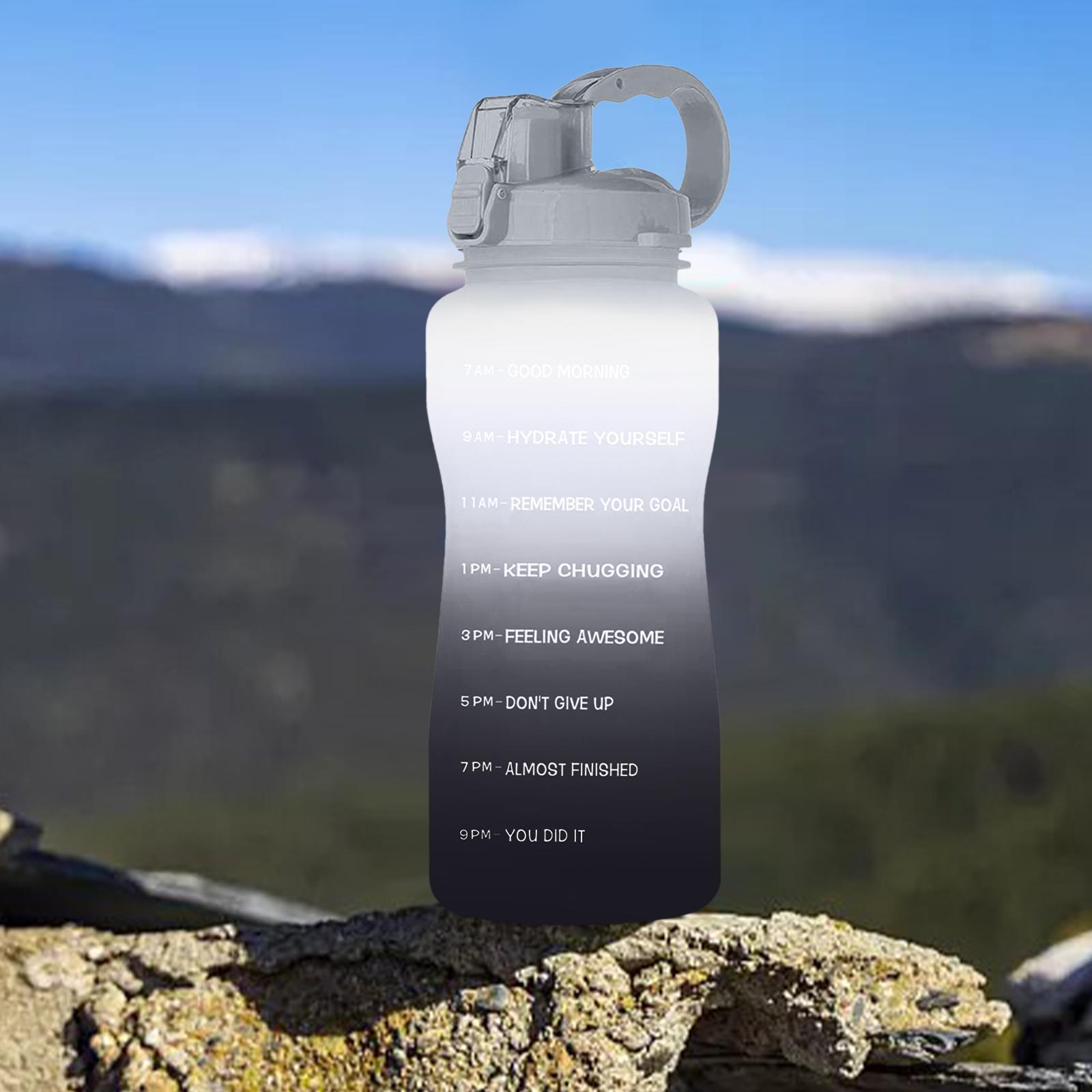 2.2 Litre Motivational Water Bottle Sports Drinking Bottle for Fitness Birthday Gifts