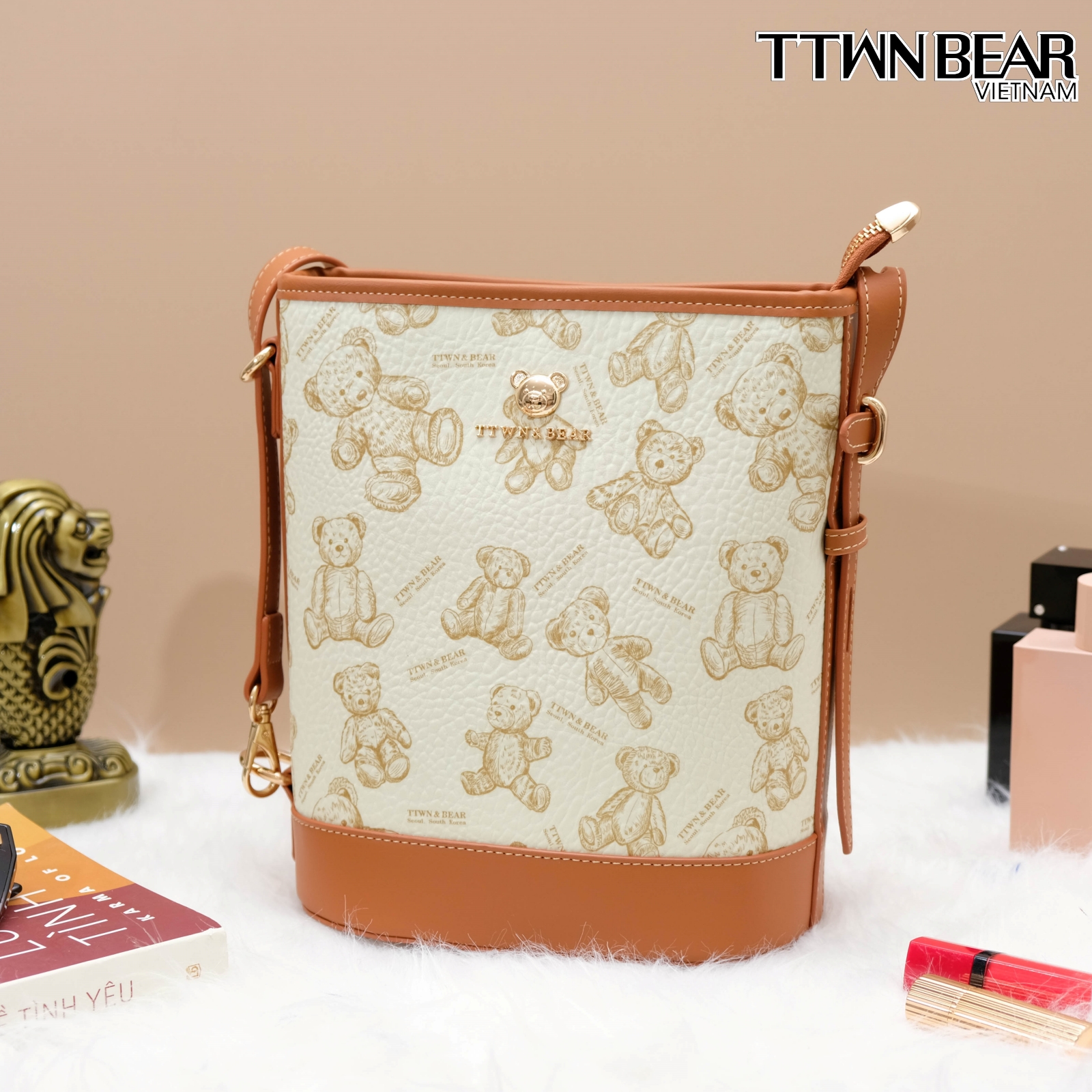 Túi tote TN2461 da thời trang công sở  TTWN BEAR