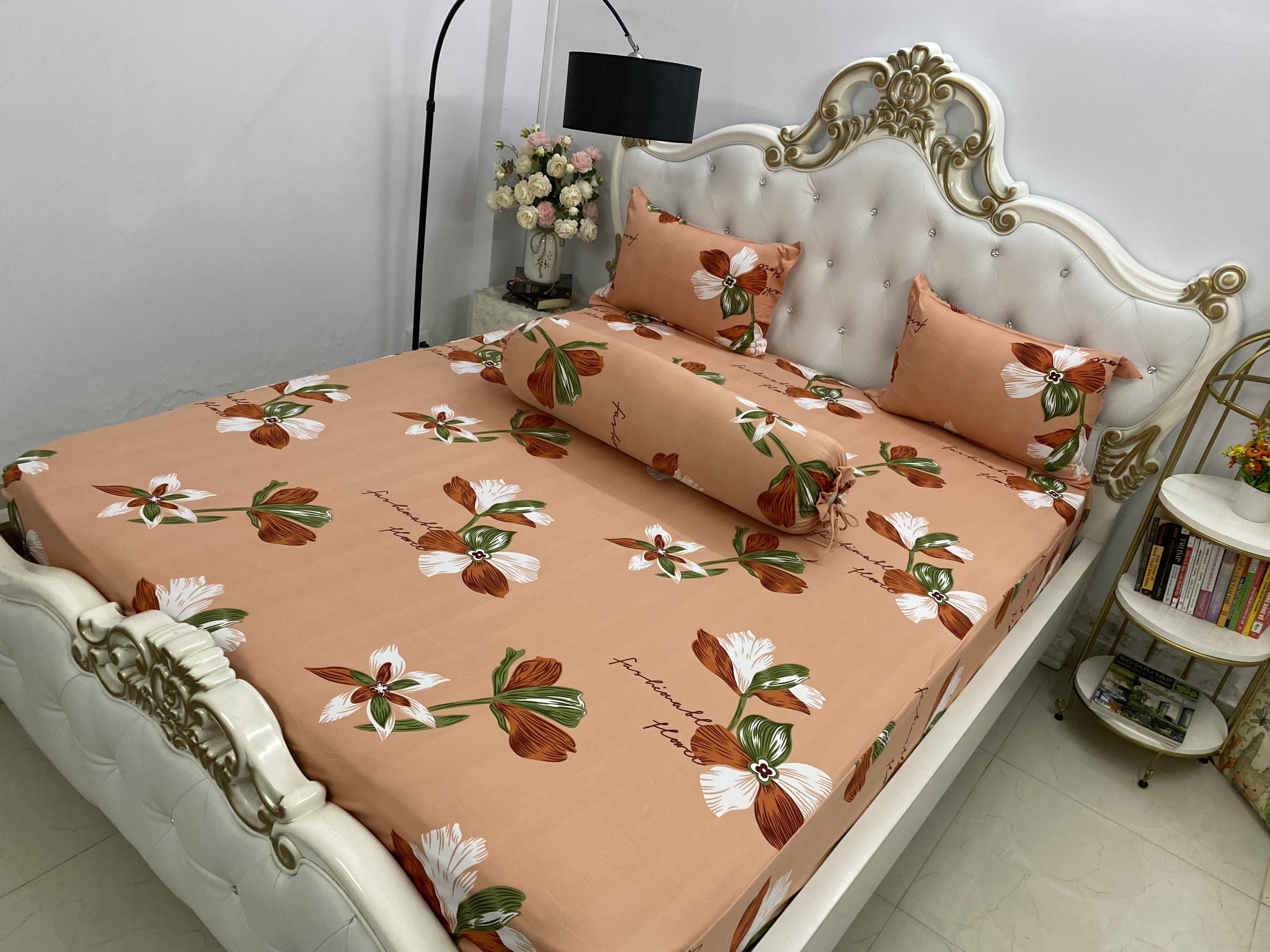 Bộ drap gối thun Hàn Quốc mát lạnh