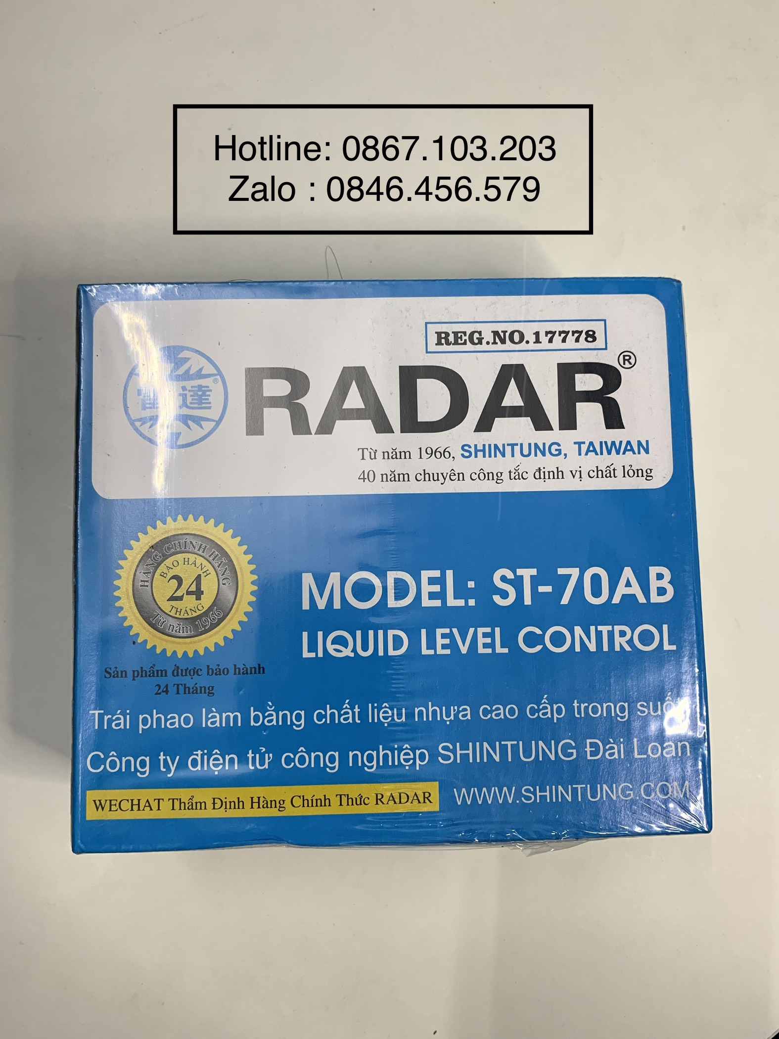 Phao Điện Radar Bơm Nước Tự Động