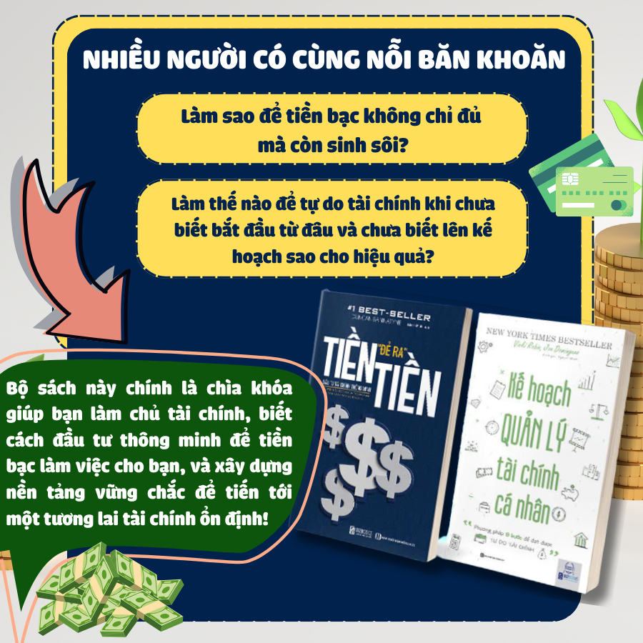 Sách Hay Về Tài Chính Cá Nhân Và Tiền Đẻ Ra Tiền: Đầu Tư Tài Chính Thông Minh 2 Cuốn