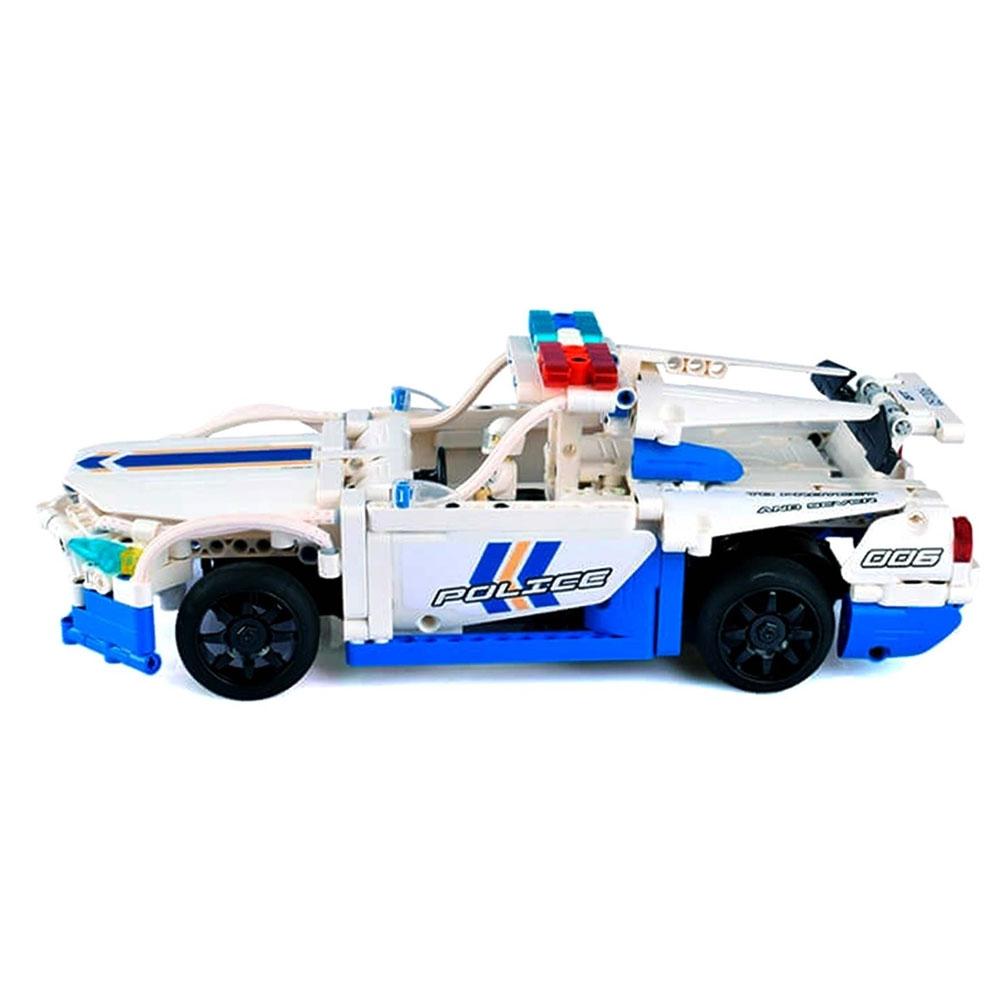 Đồ Chơi Lắp Ráp Xe Cảnh Sát Điều Khiển GT Police Car - CaDA C51002W (430 Mảnh Ghép)